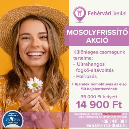 Mosolyfrissítő Akció Mosolyfrissítő Akció